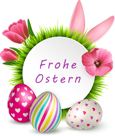 Frohe Ostern Feiertages-Grüße zu Ostern